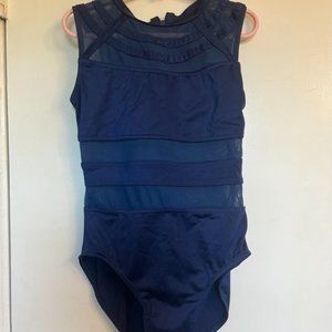 Navy Blue Balera Leotard - MC (Medium Child) Worn Once